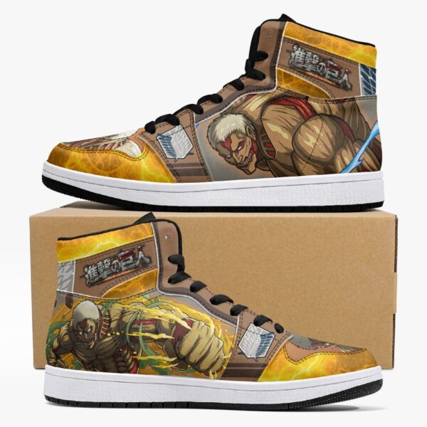 Reiner Braun Armored Titan Shingeki no Kyojin J Force Shoes 1.jpg