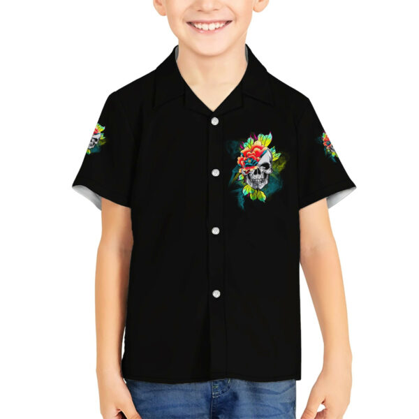 Warning This Tattooed Girl Flower Hawaiian Shirt 5.jpg