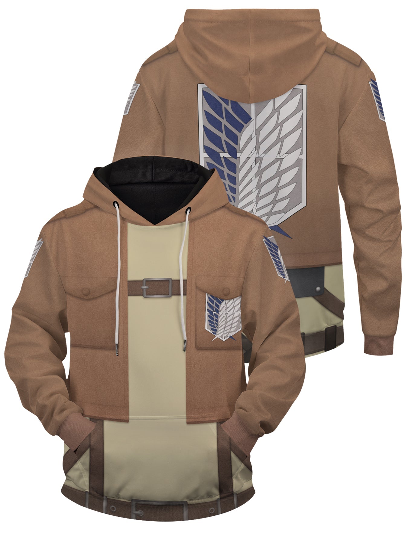 AOT Scout Regiment Unisex Pullover Hoodie 1