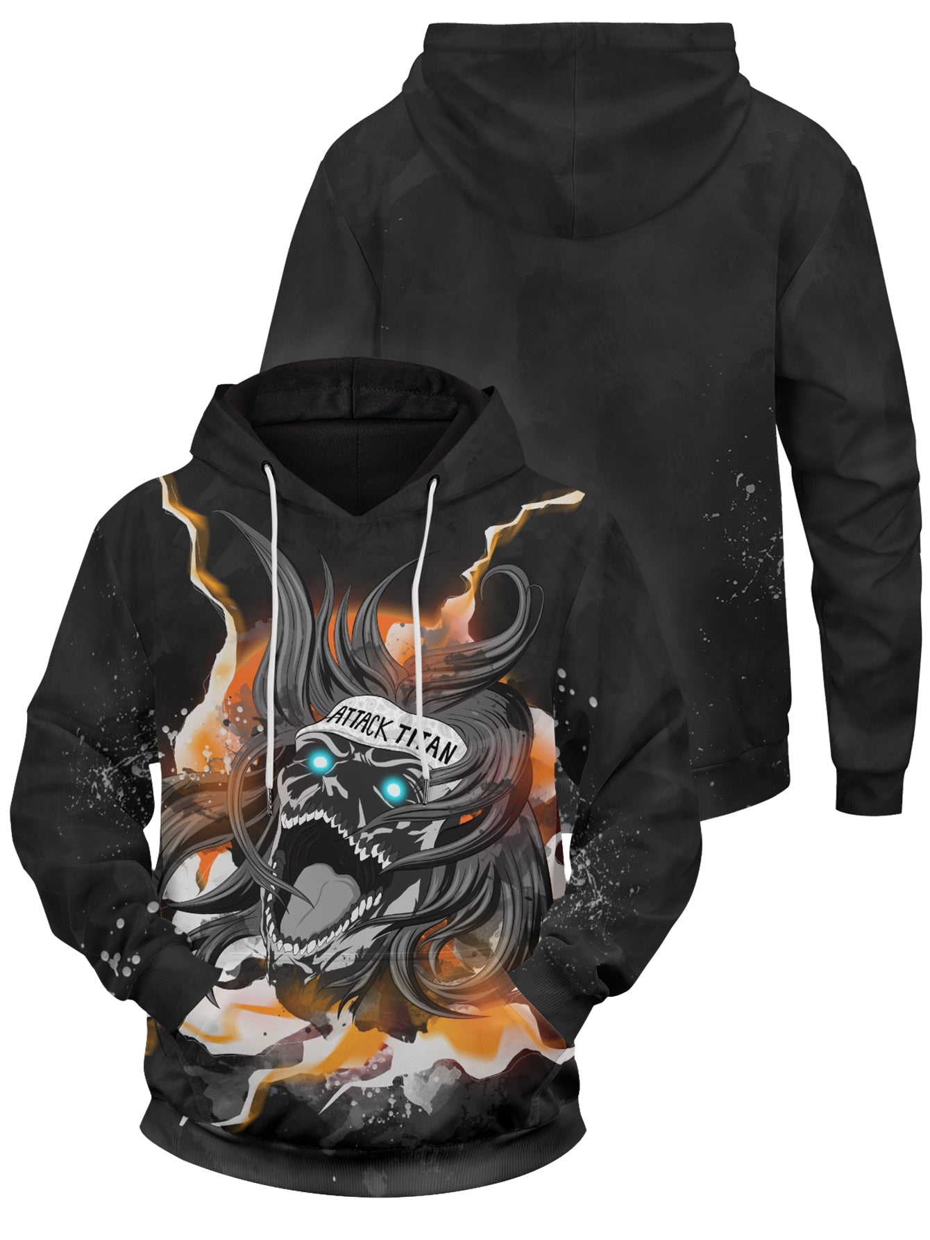 Attacking Titan Unisex Pullover Hoodie 1