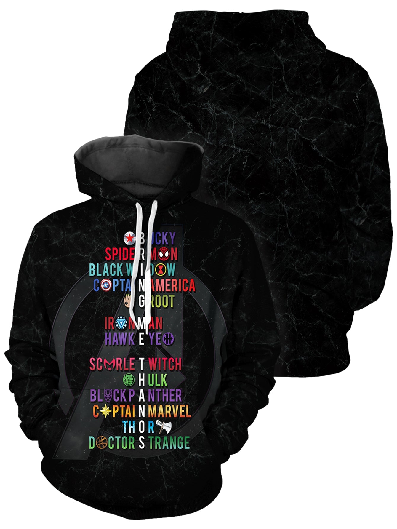 Avengers Assemble Unisex Pullover Hoodie 1
