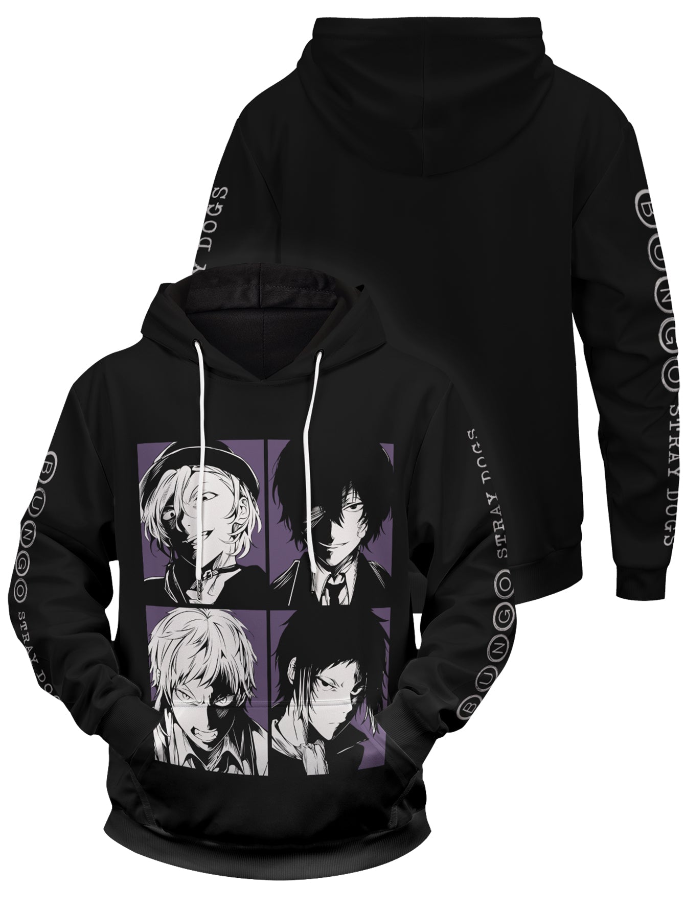 BSD Detective Agents Unisex Pullover Hoodie 1