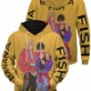 Banana Fish Unisex Pullover Hoodie 1
