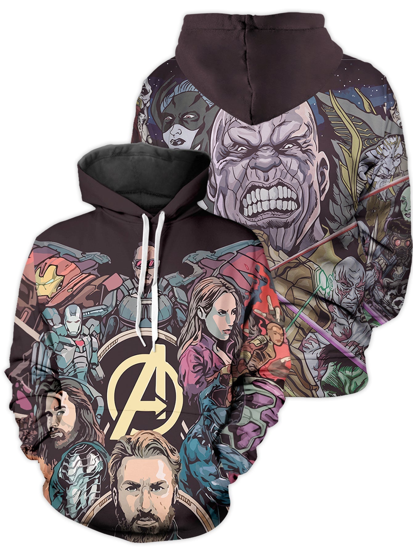 Battle of Wakanda Unisex Pullover Hoodie 1