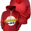 Bazinga Unisex Pullover Hoodie 1