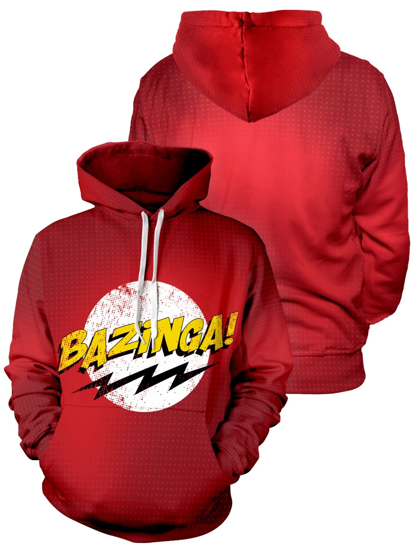 Bazinga Unisex Pullover Hoodie 1