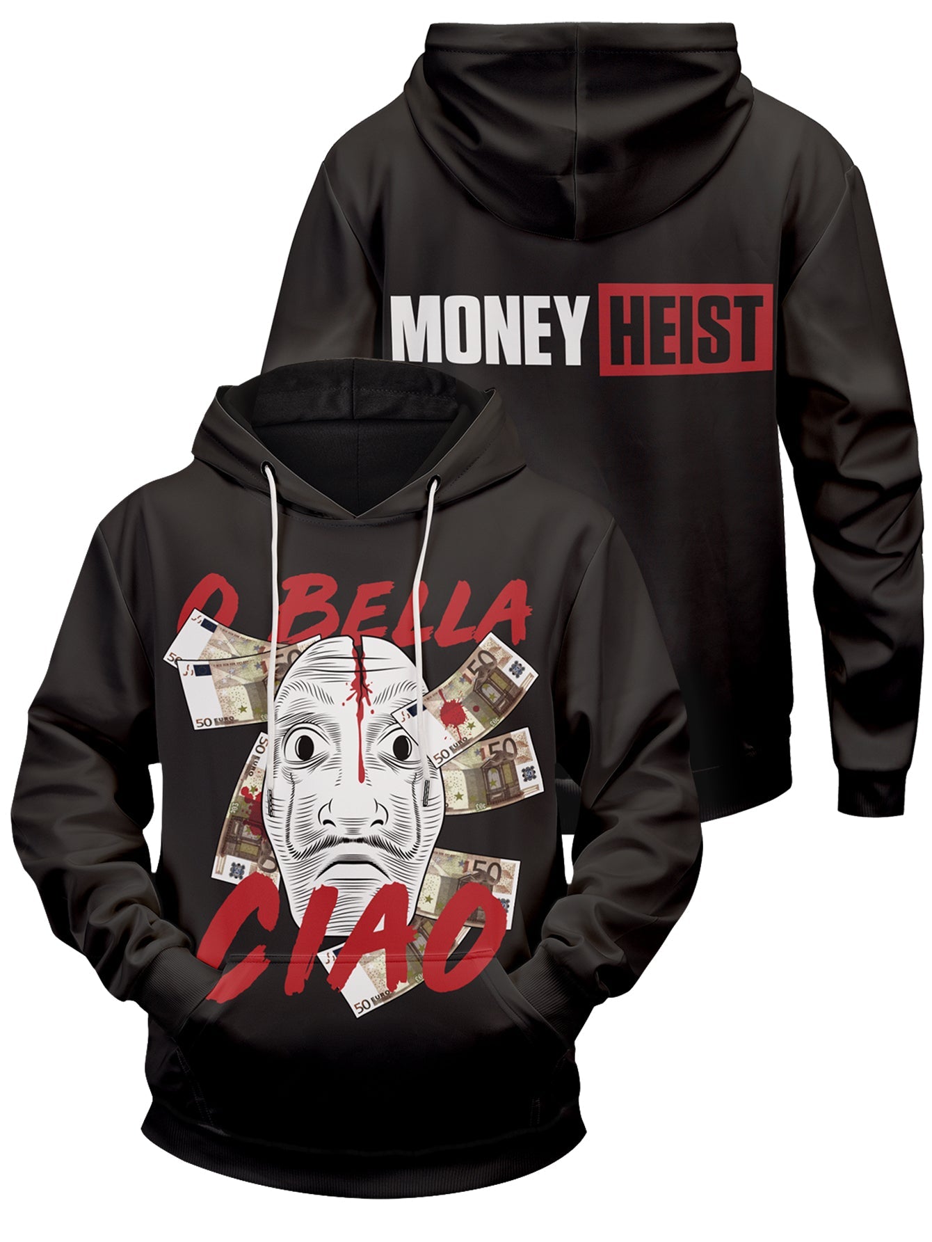 Bella Ciao Unisex Pullover Hoodie 1
