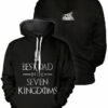 Best Dad in the Seven Kingdoms Unisex Pullover Hoodie 1