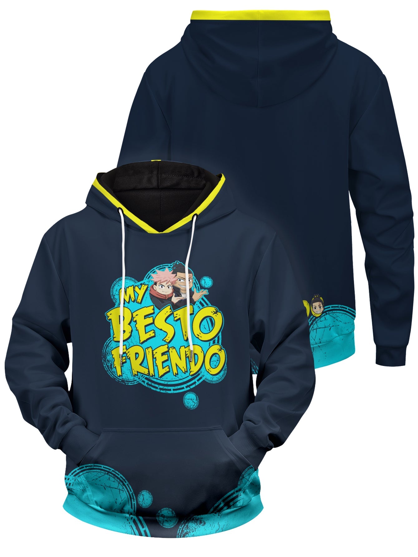 Besto Friendo Unisex Pullover Hoodie 1