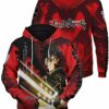 Black Asta Unisex Pullover Hoodie 1