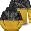 Black Leg Paisley Unisex Pullover Hoodie 1