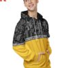 Black Leg Paisley Unisex Pullover Hoodie 4
