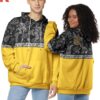 Black Leg Paisley Unisex Pullover Hoodie 7
