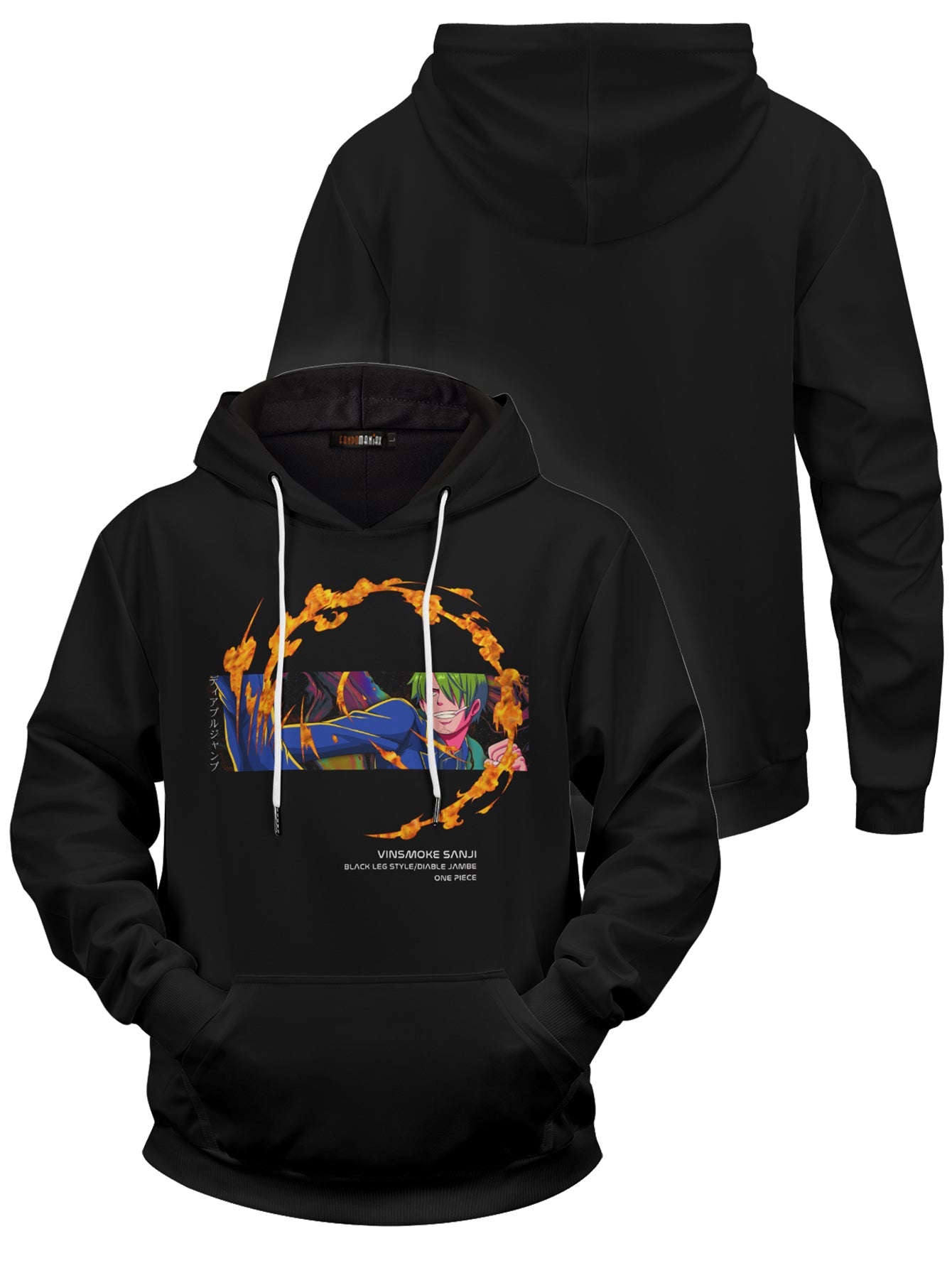 Black Leg Psych Unisex Pullover Hoodie 1