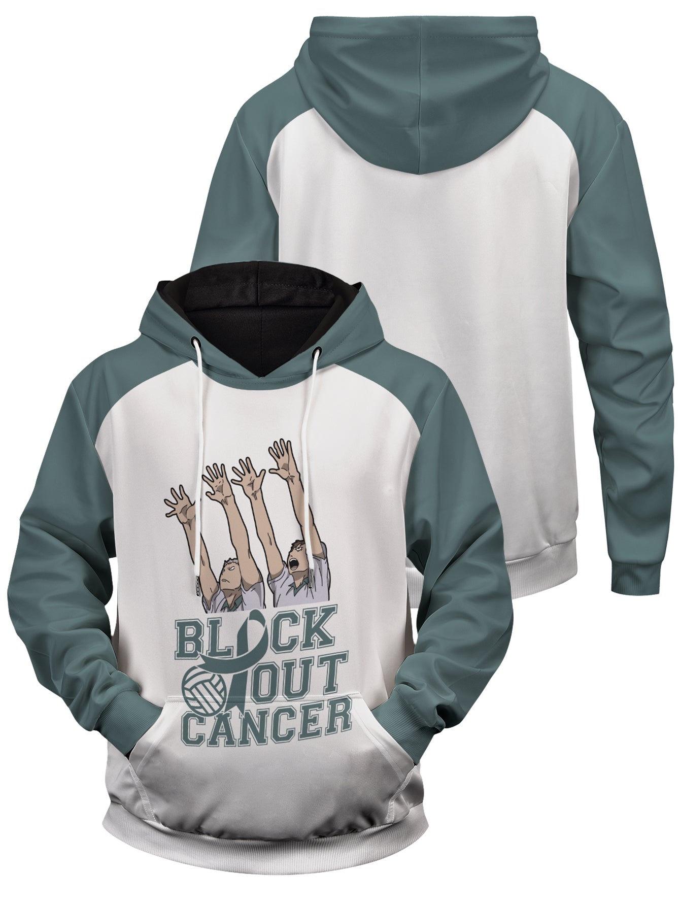 Block Out Unisex Pullover Hoodie 1