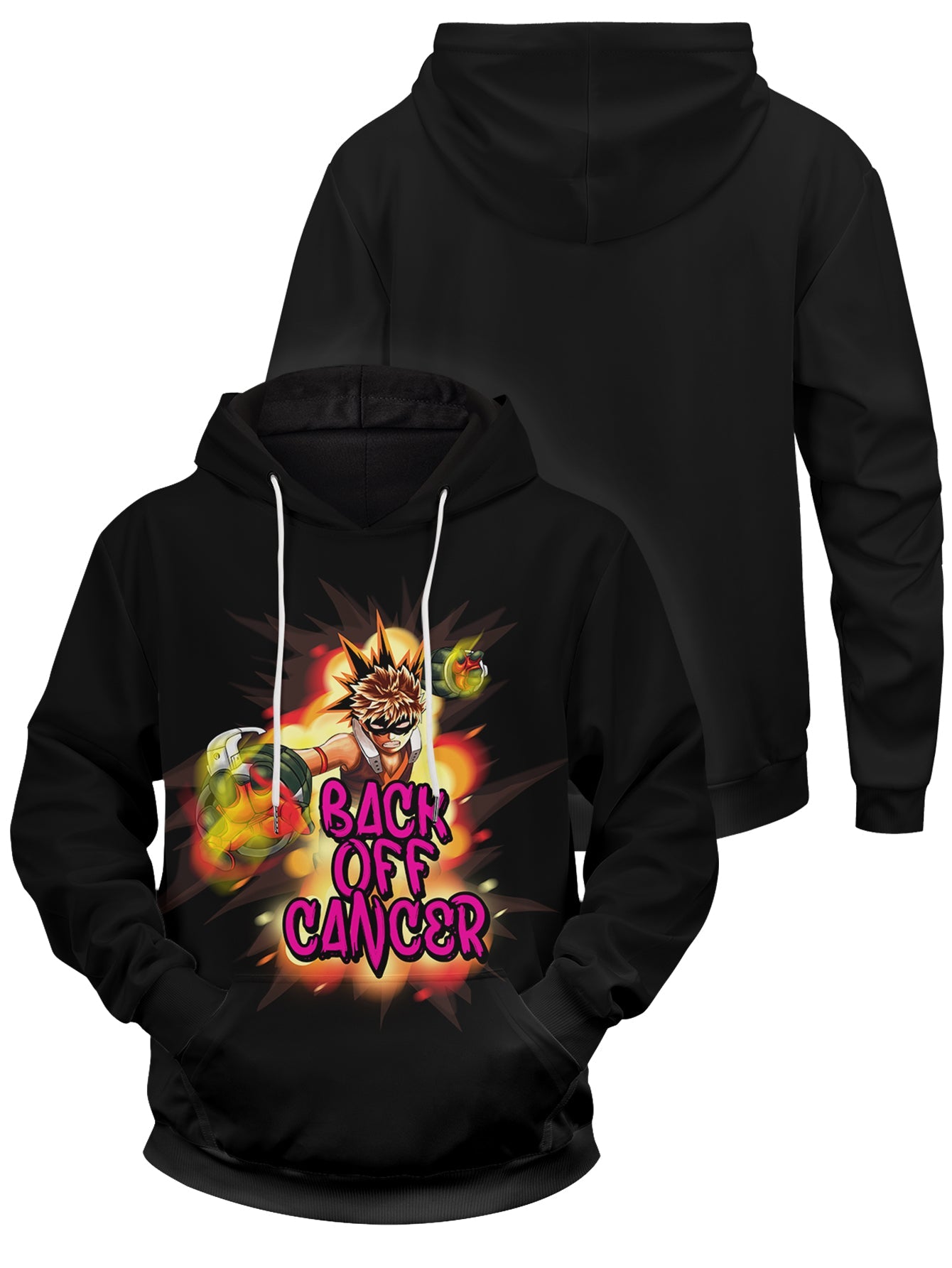 Block off Unisex Pullover Hoodie 1