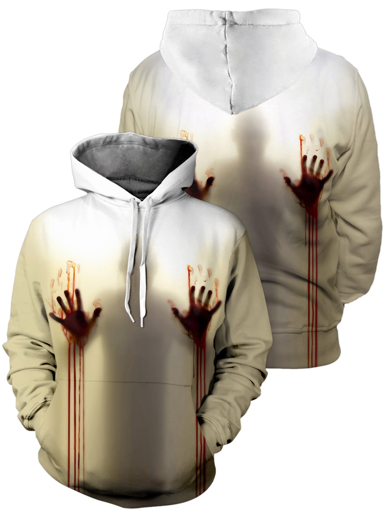 Bloody Zombie Unisex Pullover Hoodie 1