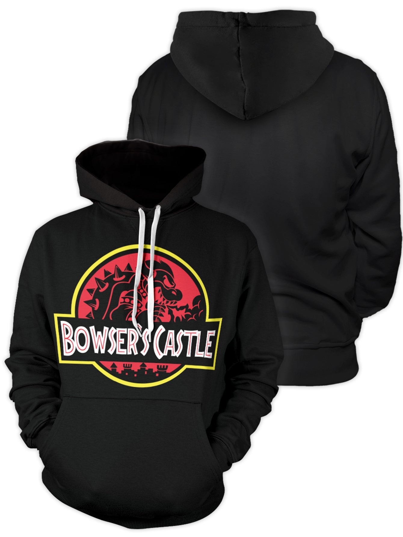 Bowsers Castle Unisex Pullover Hoodie 1