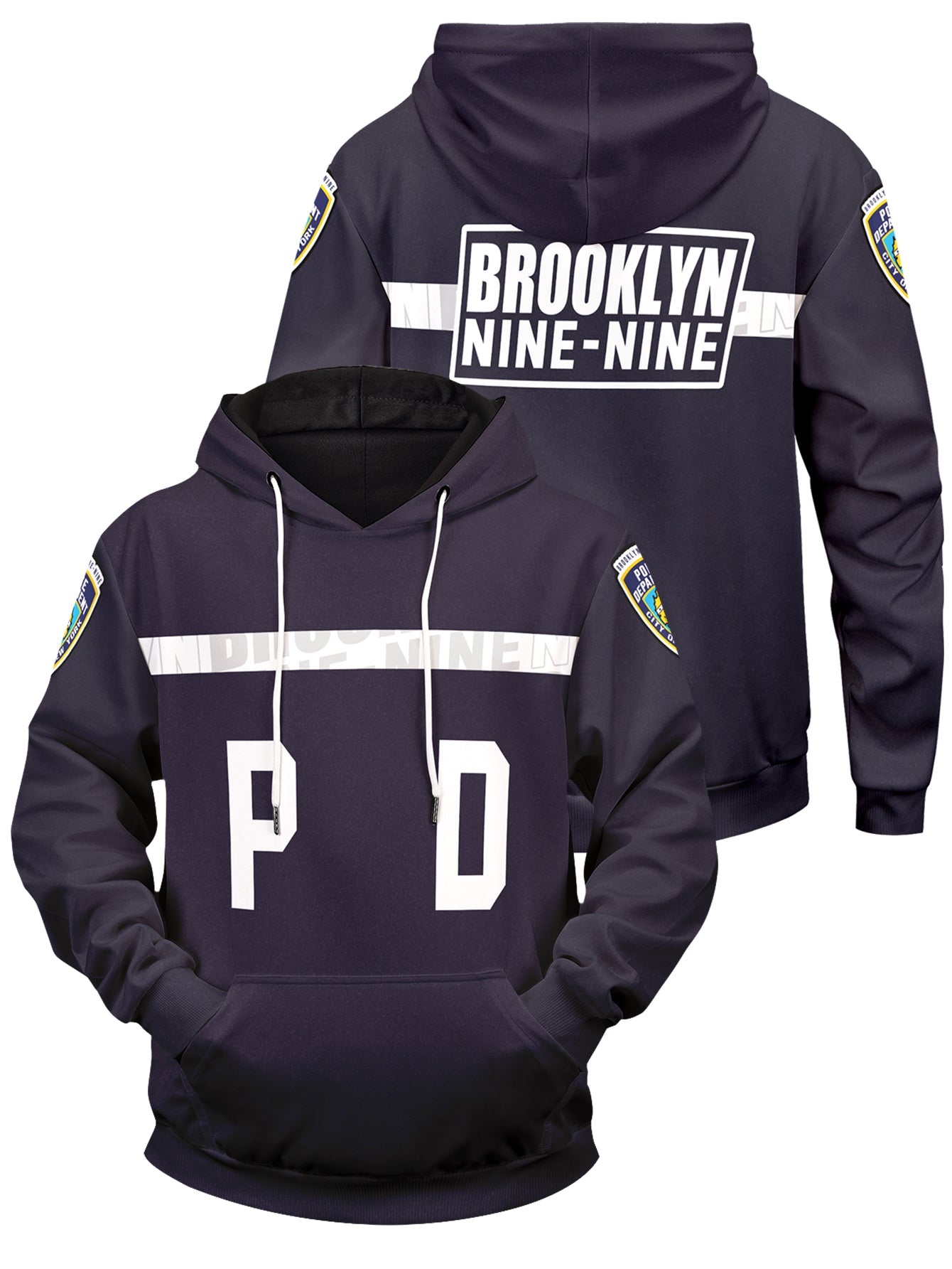 Brooklyn Nine Nine PD Unisex Pullover Hoodie 1