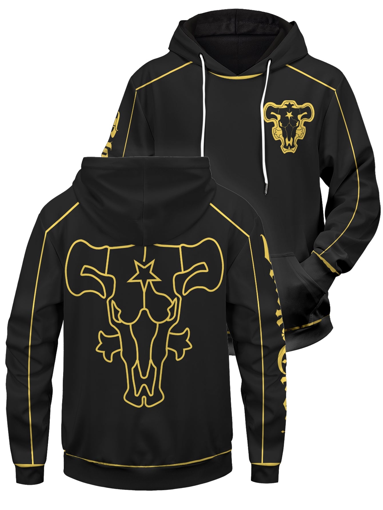 Bull Squad Unisex Pullover Hoodie 1
