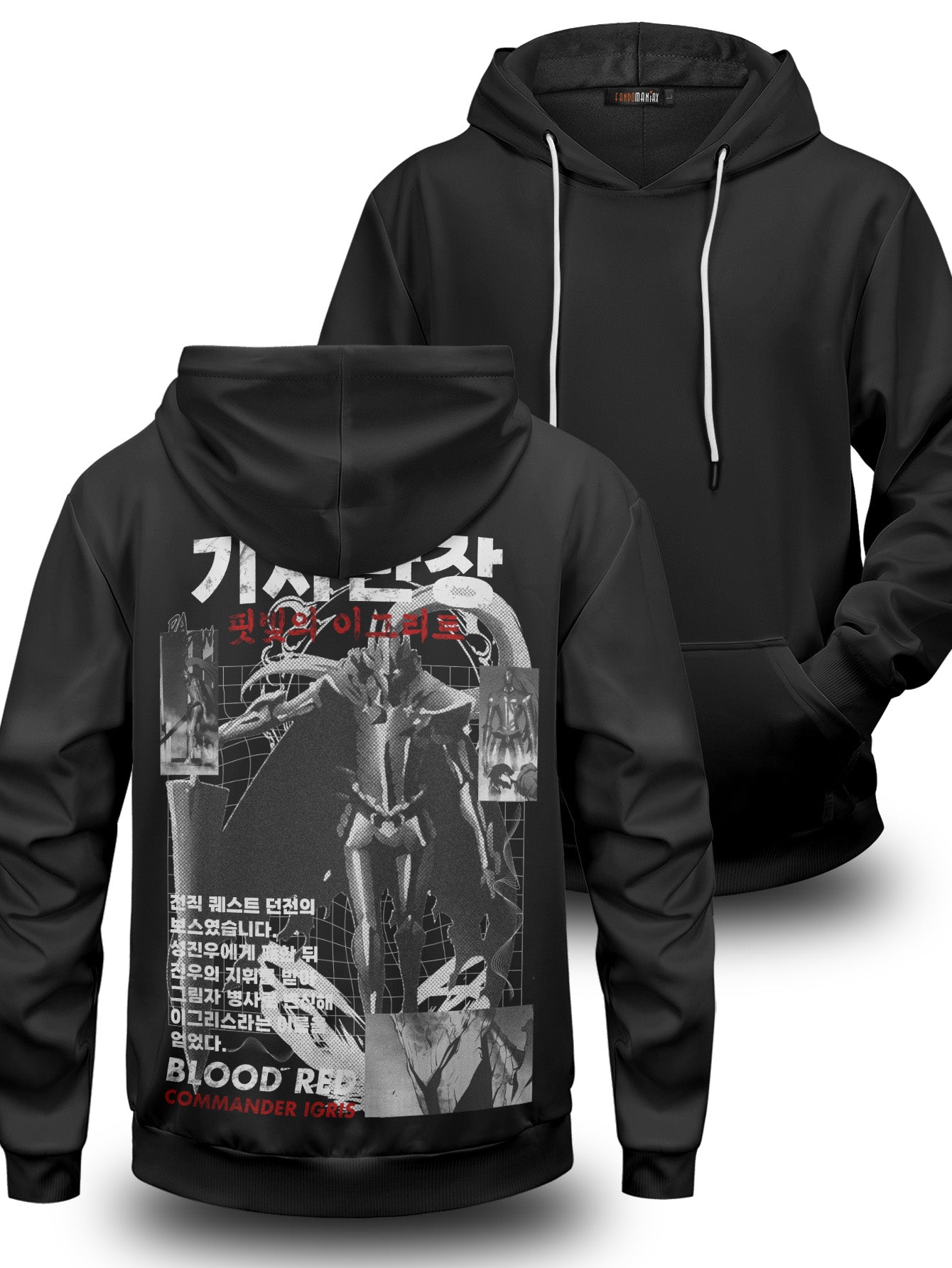 Commander Igris Unisex Pullover Hoodie 1