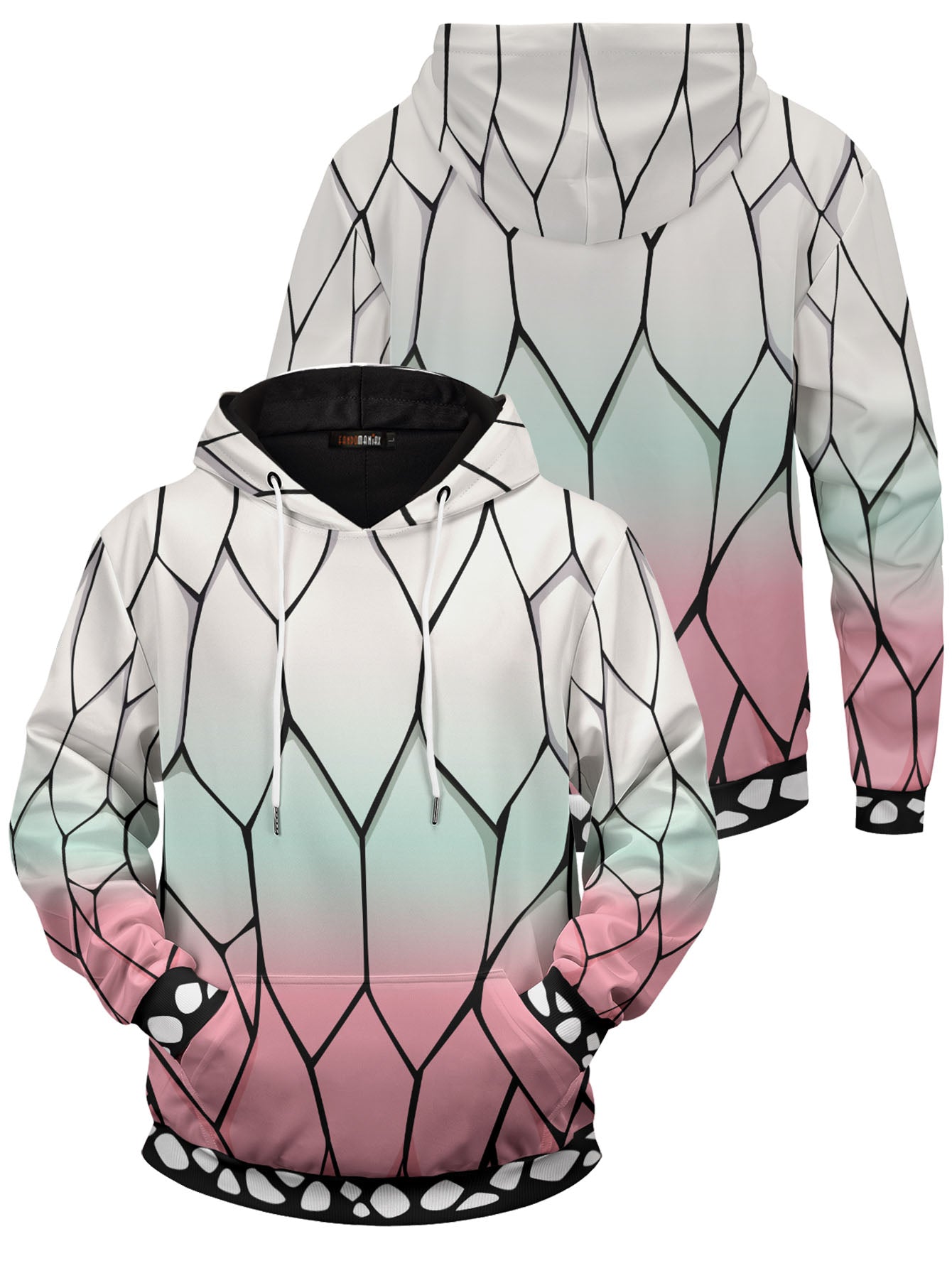 Cosplay Shinobu Unisex Pullover Hoodie 1