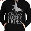 Crows Before Hoes Unisex Pullover Hoodie 2
