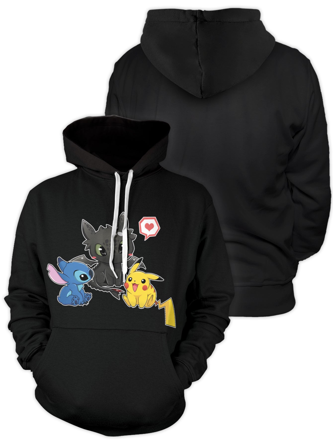Cute Adorable Unisex Pullover Hoodie 1