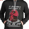 D Pool Up Thanos Unisex Pullover Hoodie 3