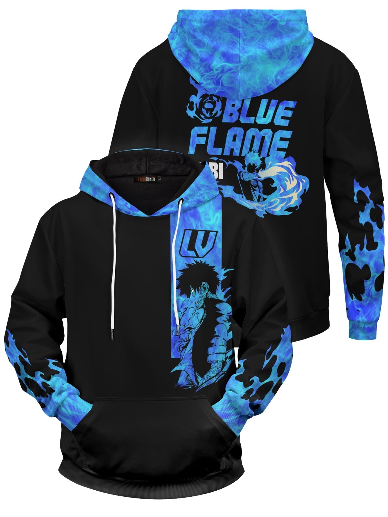 Dabi Toya Unisex Pullover Hoodie 1