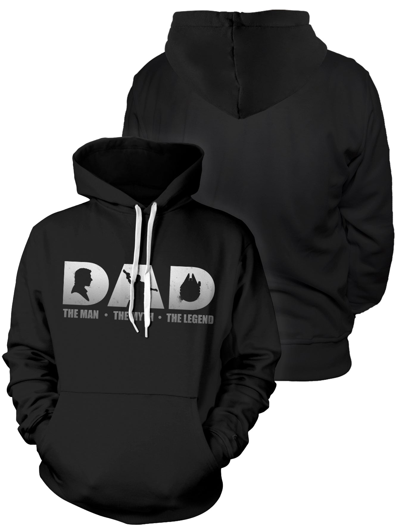 Dad Solo Unisex Pullover Hoodie 1
