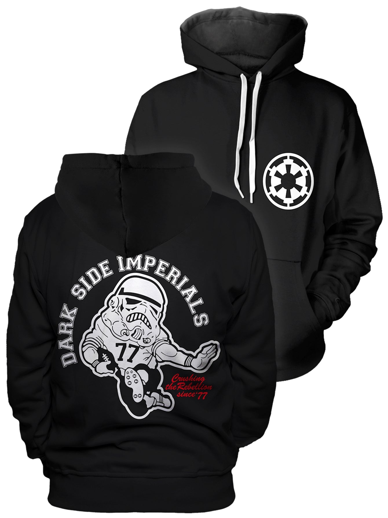 Dark Side Imperials Unisex Pullover Hoodie 1