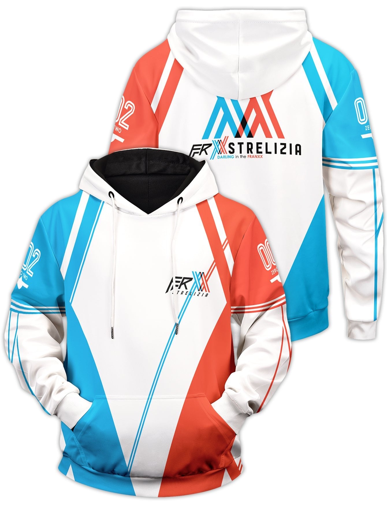 Darling in the Franxx Strelizia Unisex Pullover Hoodie 1