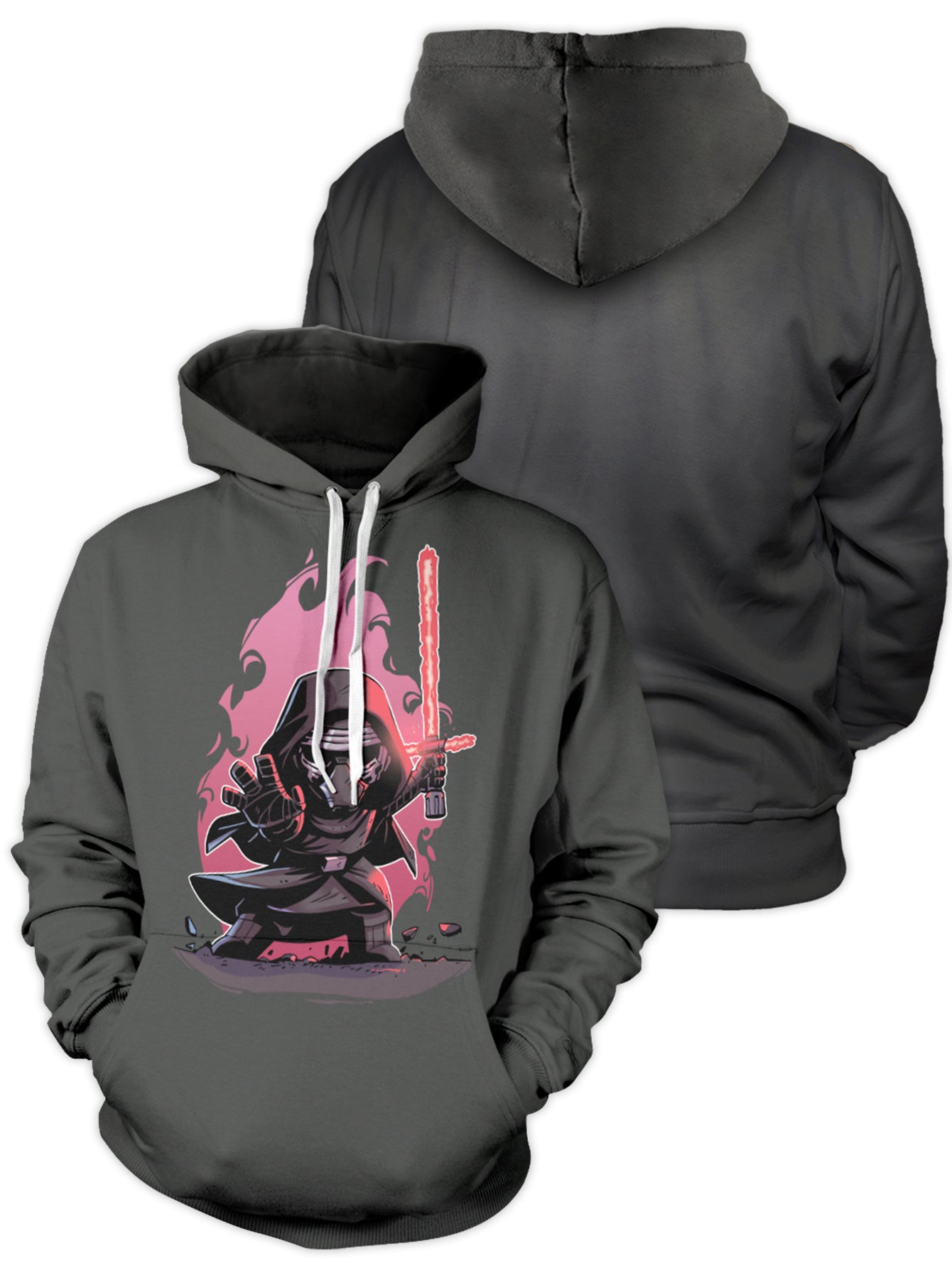 Darth Chibi Unisex Pullover Hoodie 1