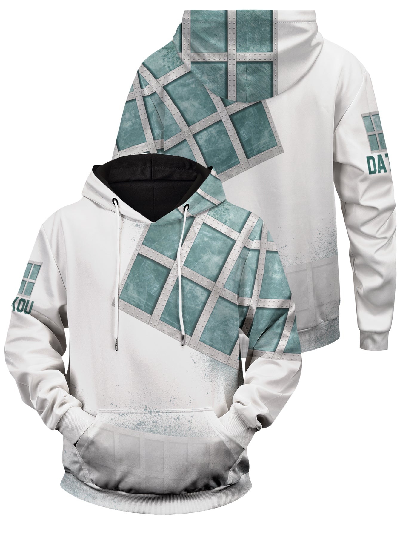 Datekou Iron Wall Unisex Pullover Hoodie 1