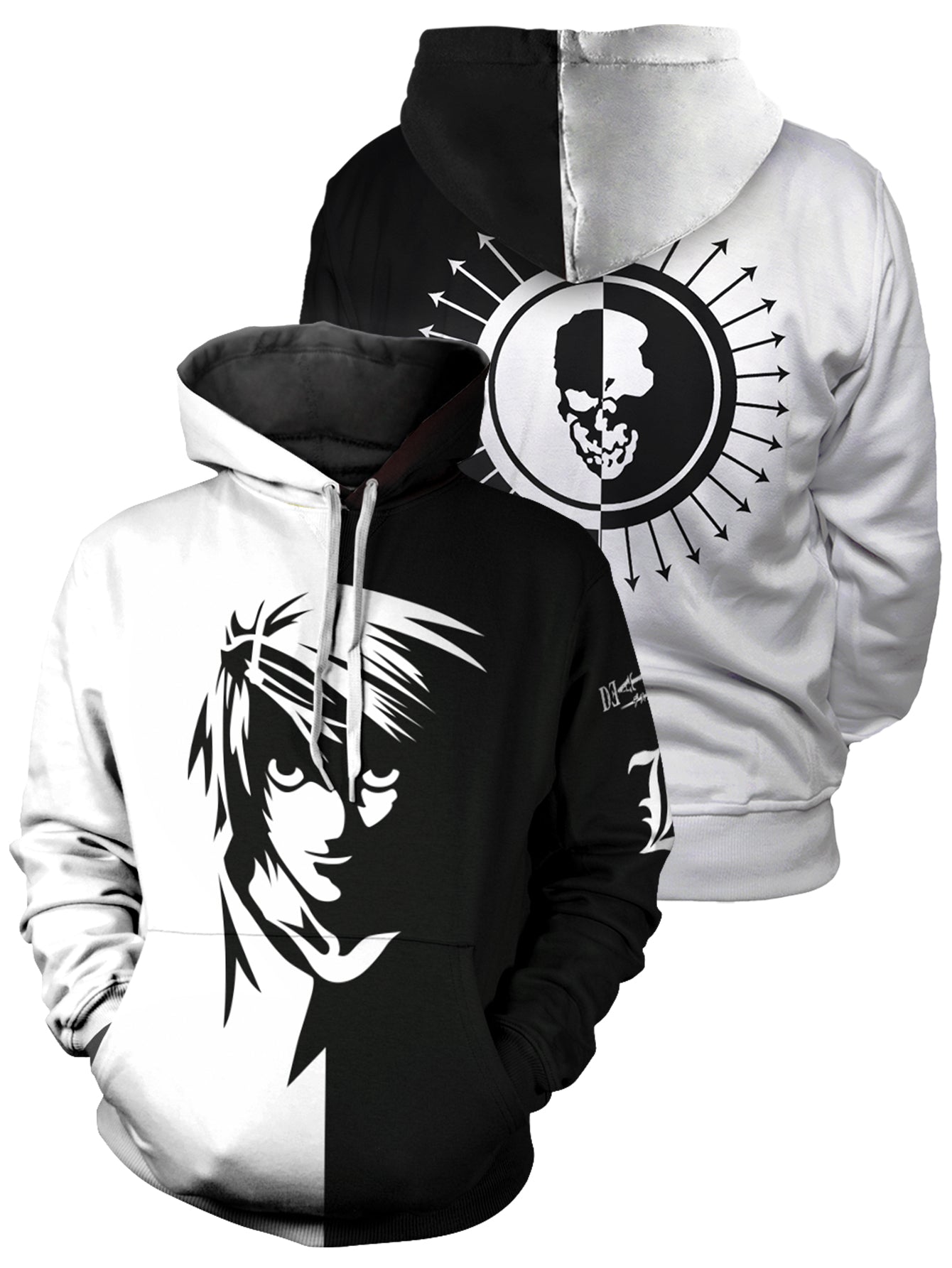 Death Note L Unisex Pullover Hoodie 1