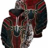 Death of Spider man Unisex Pullover Hoodie 1