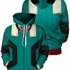 Deku Midoriya Unisex Pullover Hoodie 1