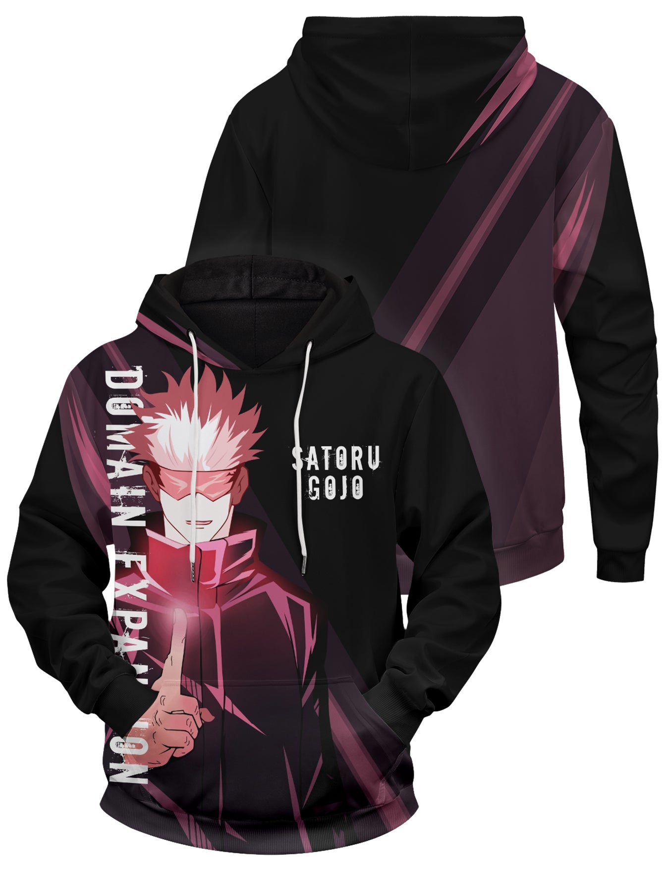 Domain Expansion Unisex Pullover Hoodie 1
