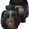 Dragon Crow Unisex Pullover Hoodie 1
