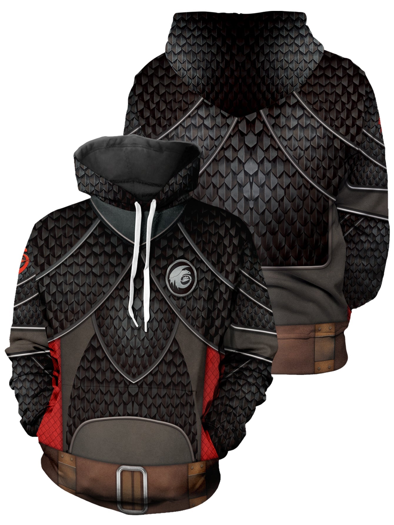 Dragon Viking Unisex Pullover Hoodie 1