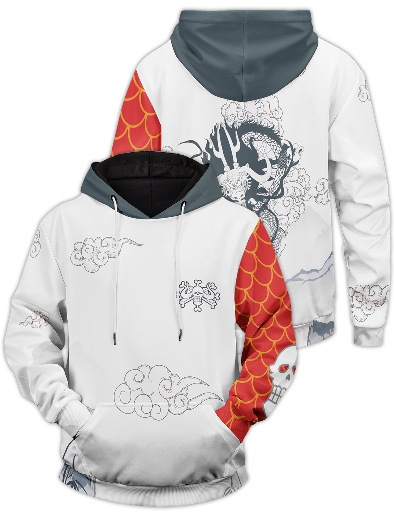 Dragon of the Beasts Unisex Pullover Hoodie 1