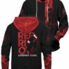 Eijiro Kirishima Unisex Pullover Hoodie 1