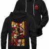 Eijiro Panel Unisex Pullover Hoodie 1