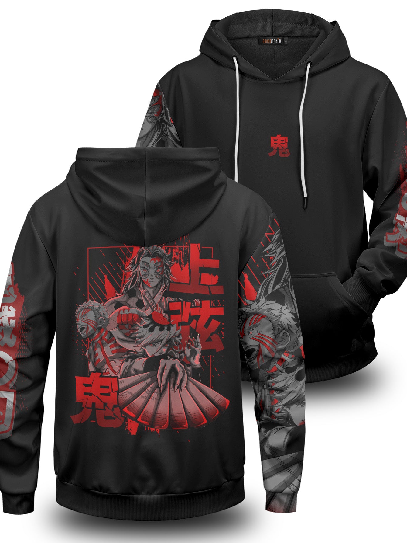 Elite Demon Moons Unisex Pullover Hoodie 1