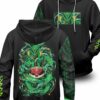 Emerald Serpent Unisex Pullover Hoodie 1