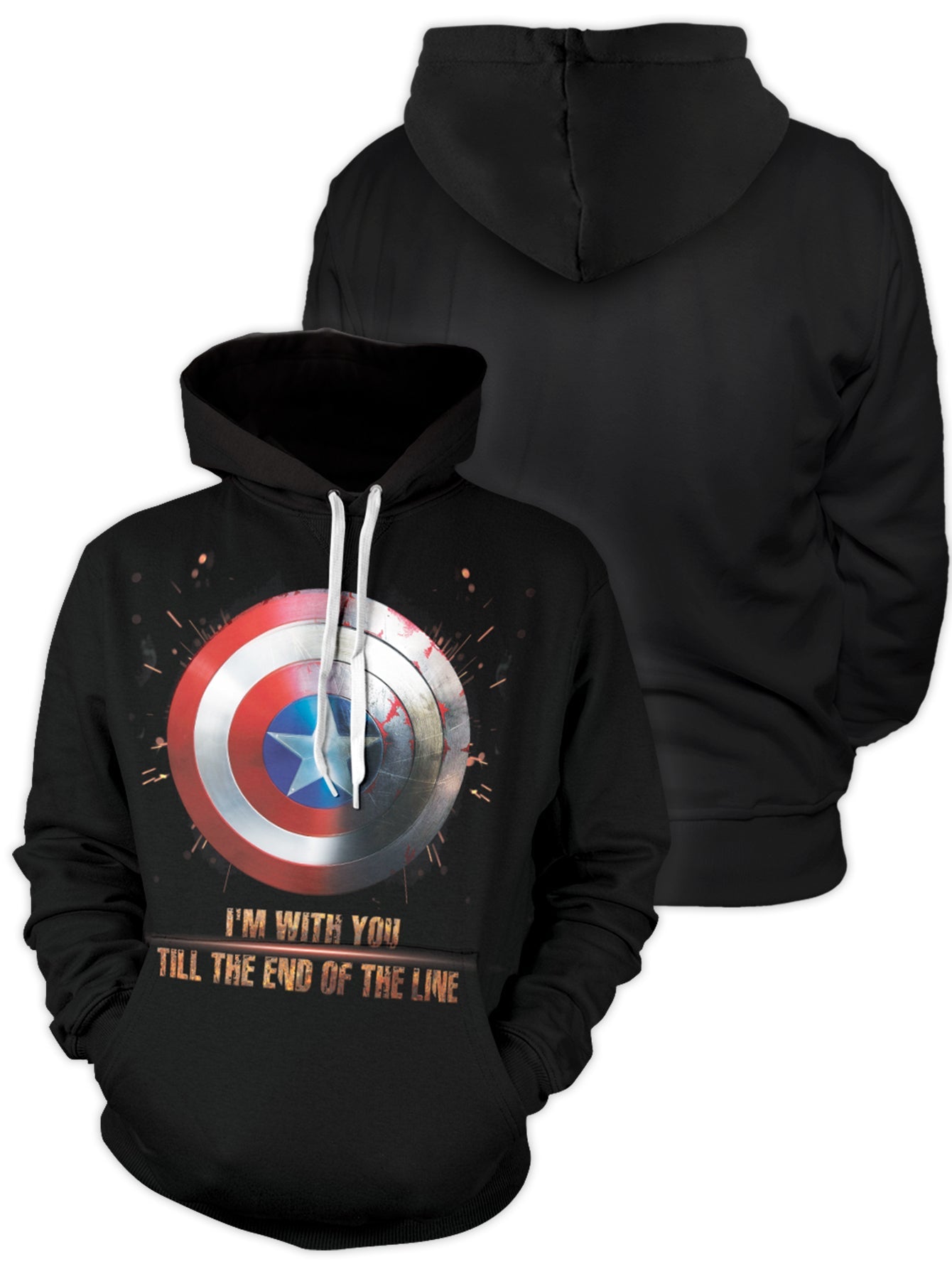 End of the Line Unisex Pullover Hoodie 1