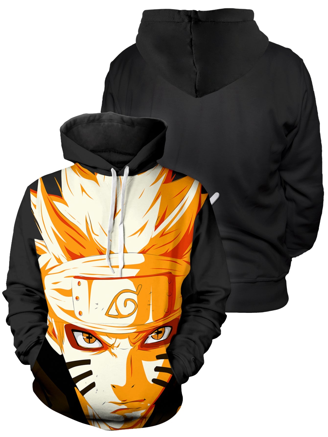 Eyes of Power Nine Tails Sage Mode Unisex Pullover Hoodie 1