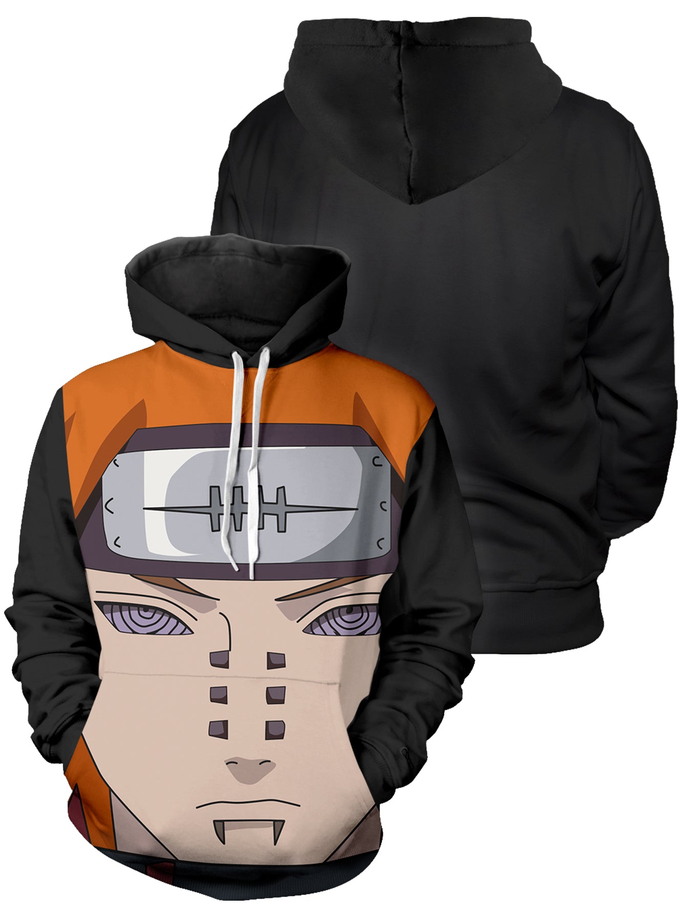 Eyes of Power Rinnegan Unisex Pullover Hoodie 1