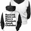 Friends Characters Unisex Pullover Hoodie 1